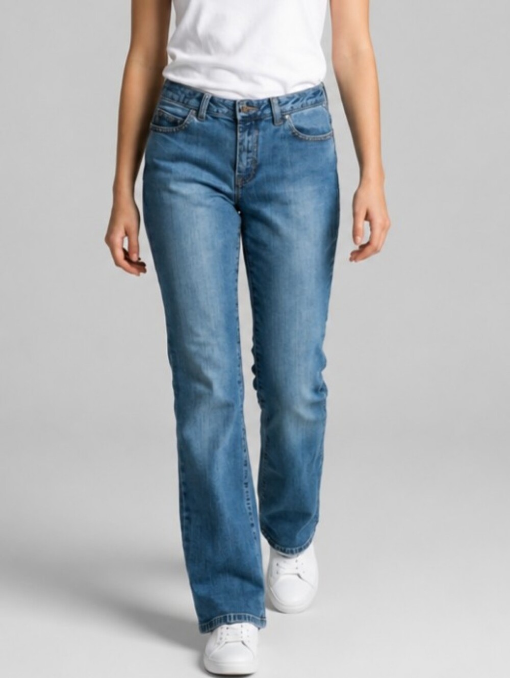 Michael Kors Jeans Womens 6/33 (W31xL31) Blue Denim Bootcut Mid Rise Stretch